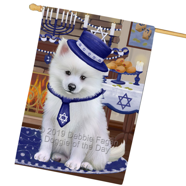 Amerikanische Eskimo Hundehaus Flagge Urlaub doppelseitig 28"x40" viele Designs Neu mit Etikett NEU - Bild 32 von 79