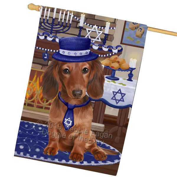 Dachshund Dog House Flag Holiday Double Sided 28"x40" Many Designs NWT NEW - Picture 41 of 95