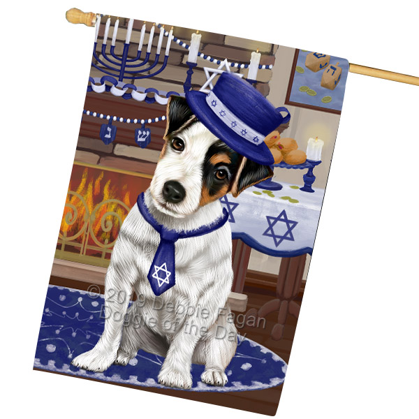 Jack Russell Dog House Flag Holiday Double Sided 28"x40" Many Designs NWT NEW - Picture 34 of 73