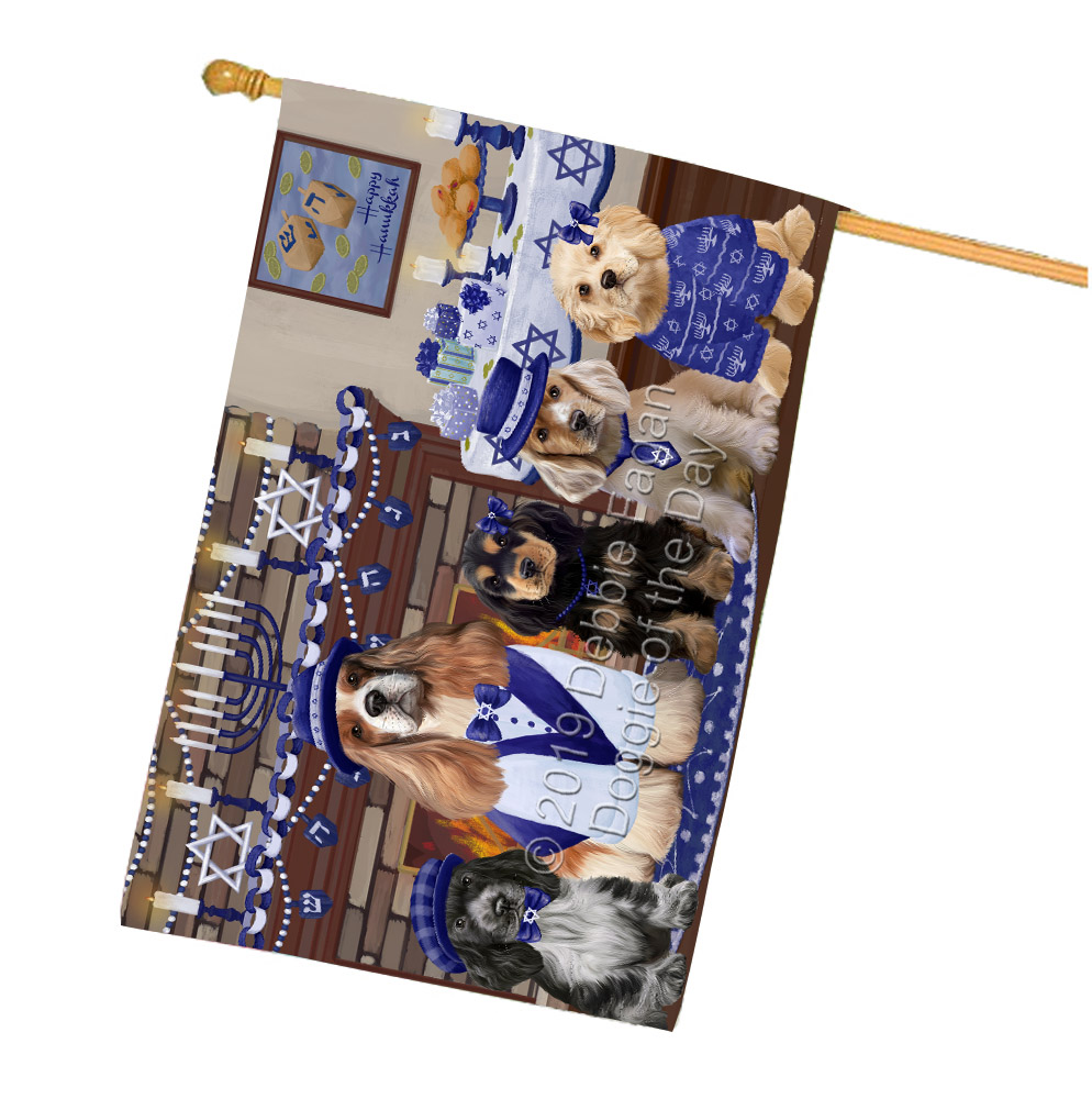 Cocker Spaniel Hundehaus Flagge Urlaub doppelseitig 28""x40"" viele Designs neu mit Etikett NEU - Bild 47 von 101
