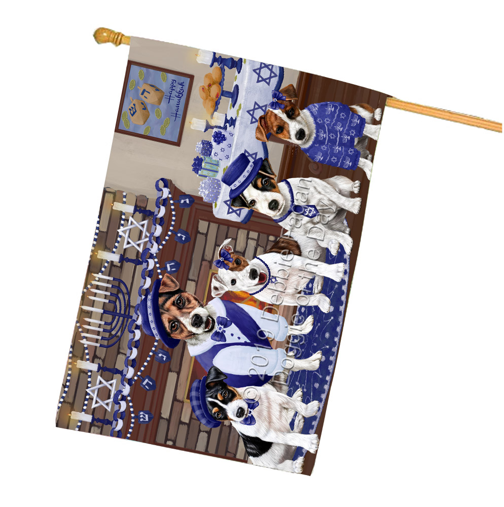 Jack Russell Dog House Flag Holiday Double Sided 28"x40" Many Designs NWT NEW - Picture 33 of 73