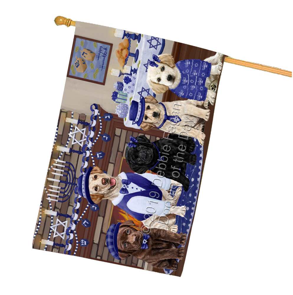 Labrador Dog House Flag Holiday Double Sided 28"x40" Many Designs NWT NEW - Picture 41 of 92