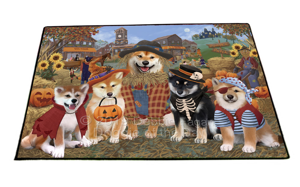 Shiba Inu Dog Floor Mat Personalized Pet Door Mat Valentine Day NWT - Picture 26 of 46