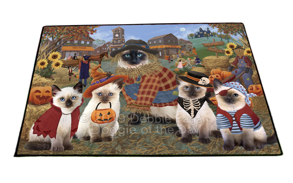 Siamese Cat Floor Mat Personalized Pet Door Mat Valentine Day NWT - Picture 27 of 48