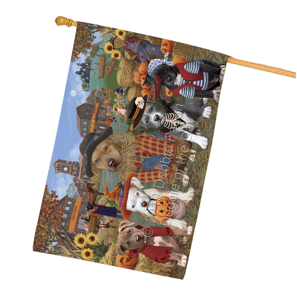 Pitbull Hundehaus Flagge Urlaub doppelseitig 28""x40"" viele Designs neu mit Etikett NEU - Bild 41 von 106