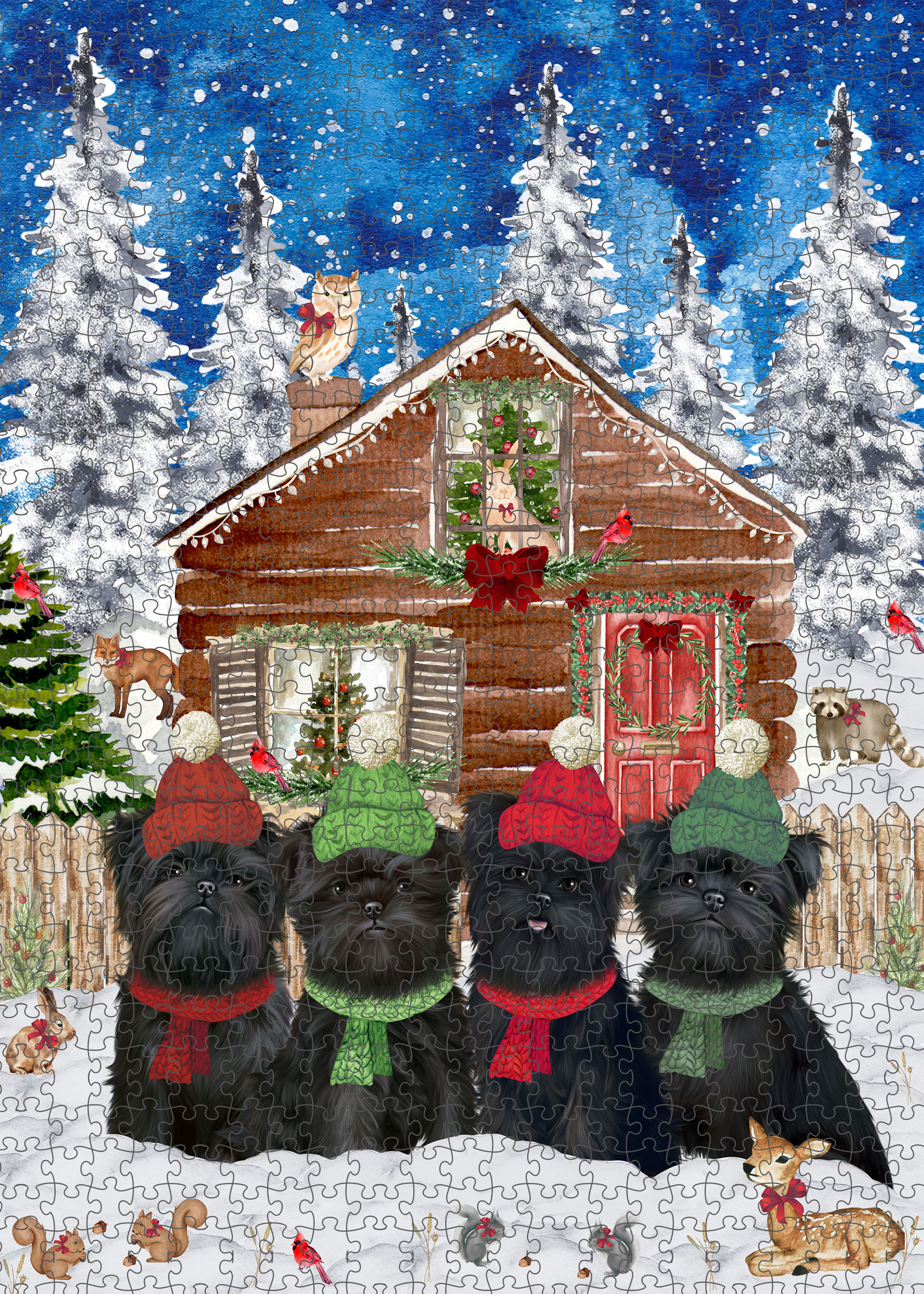 Affenpinscher Jigsaw Puzzle for Adults Interlocking Games Christmas Dog Gift NWT - Picture 17 of 53