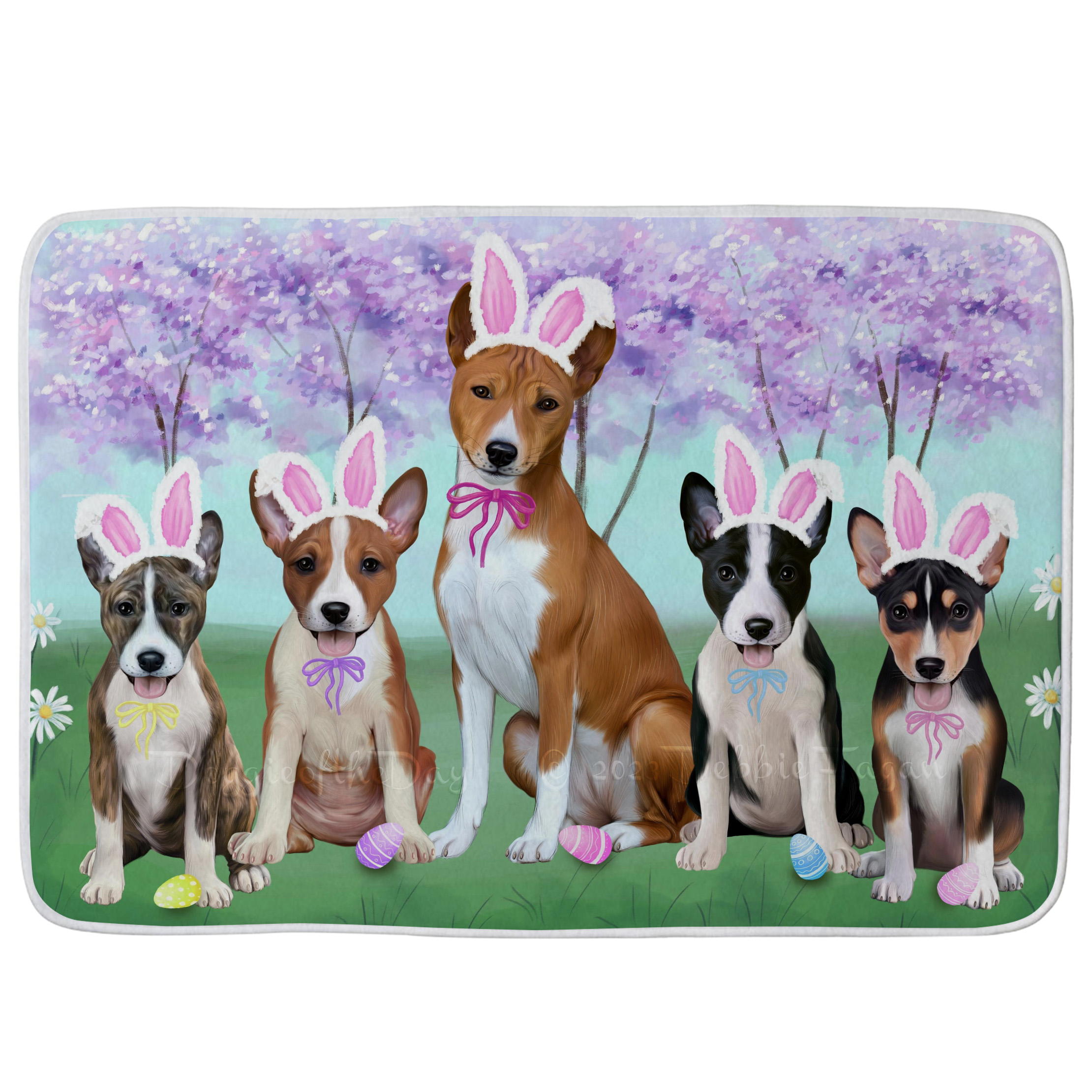 Basenji Dog Bath Mat Anti-Slip Pet Personalized Bathroom Rug Mat Gift NWT - Picture 14 of 21