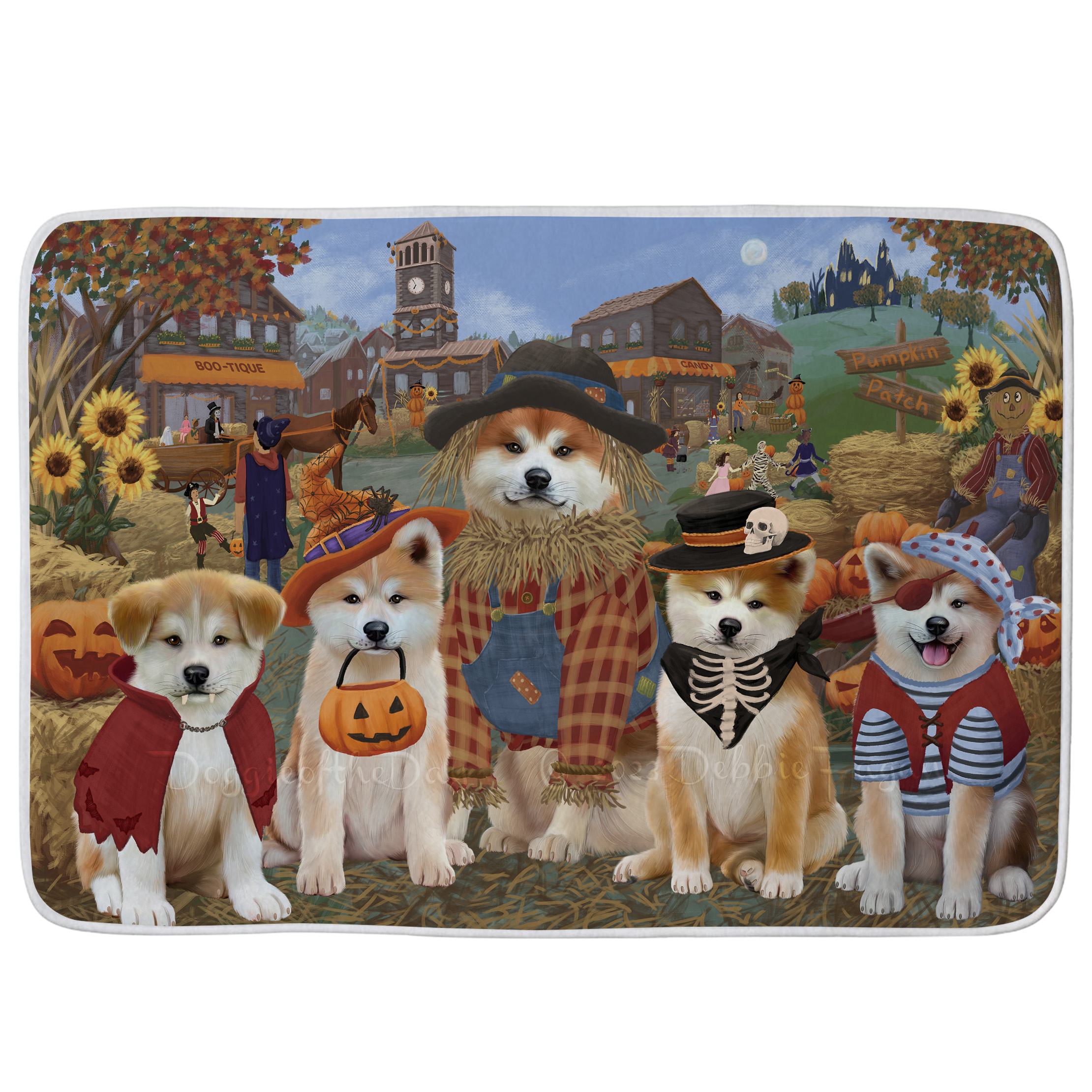 Akita Dog Bath Mat Anti-Slip Pet Personalized Bathroom Rug Mat Gift NWT - Picture 18 of 49