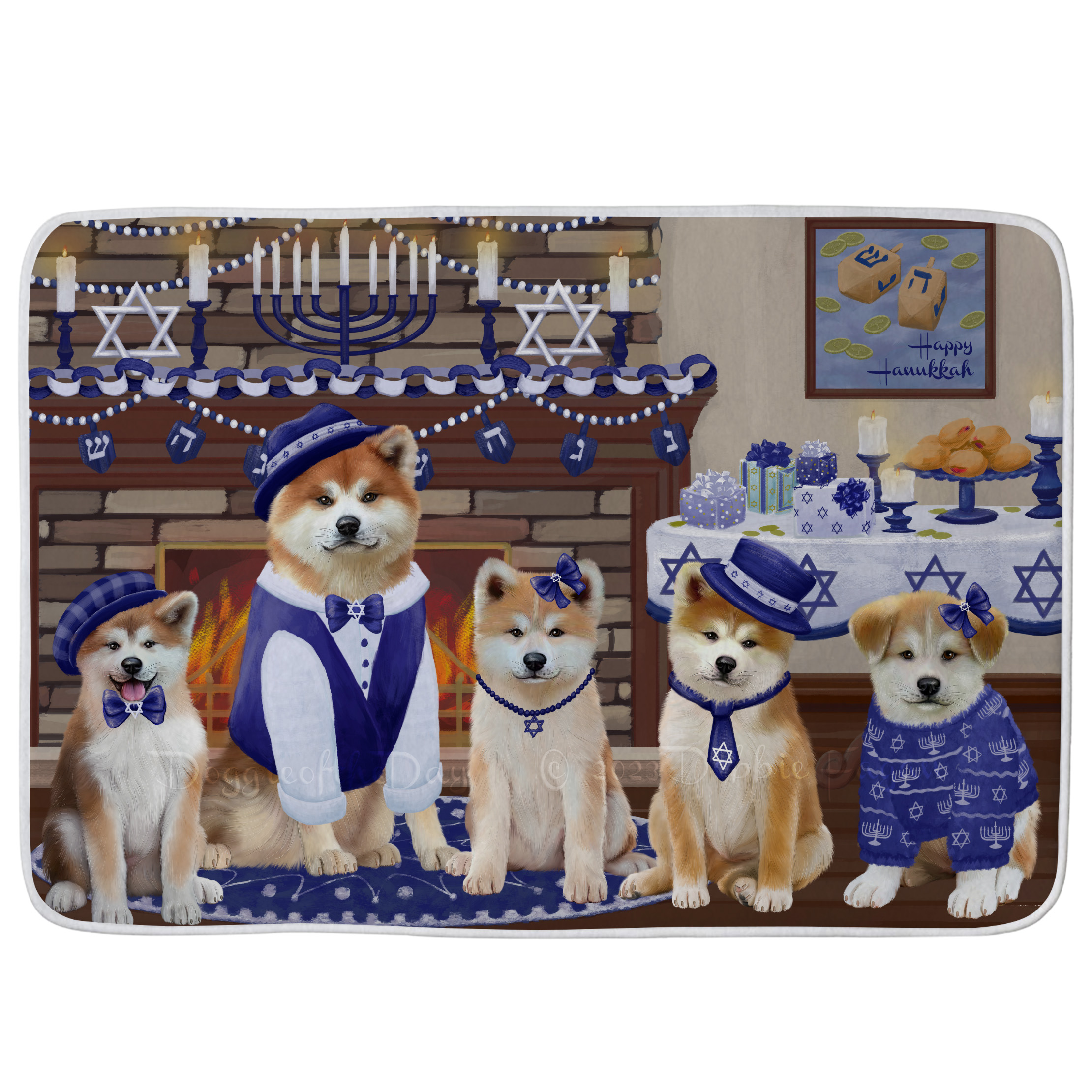 Akita Dog Bath Mat Anti-Slip Pet Personalized Bathroom Rug Mat Gift NWT - Picture 19 of 49