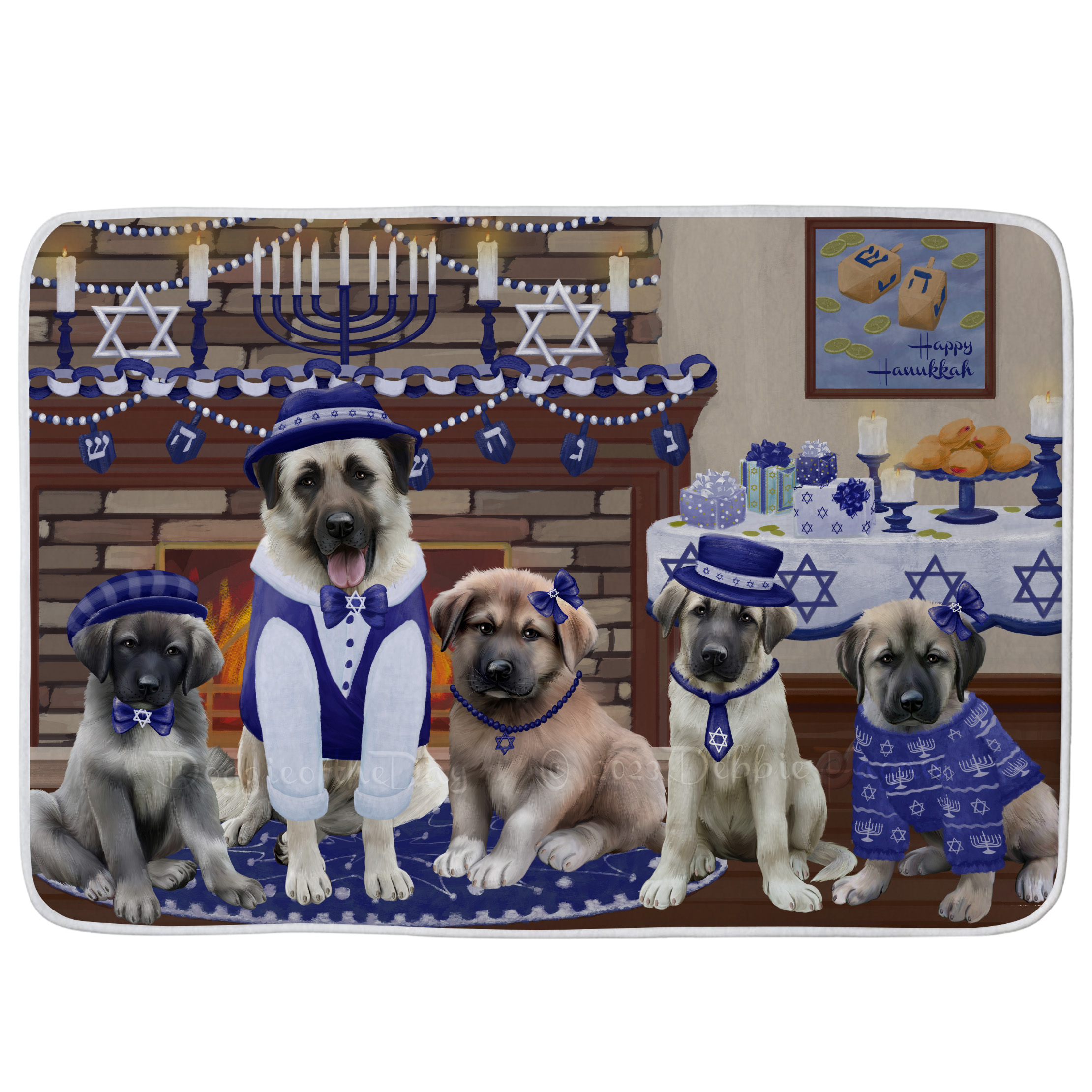 Australian Shepherd Dog Bath Mat Anti-Slip Pet Personalized