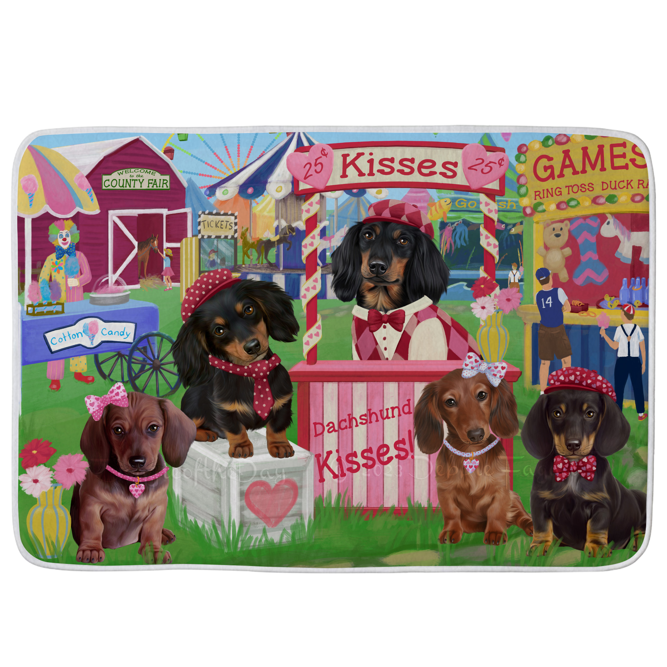 Dachshund Dog Bath Mat Anti-Slip Pet Personalized Bathroom Rug Mat Gift NWT - Picture 21 of 47