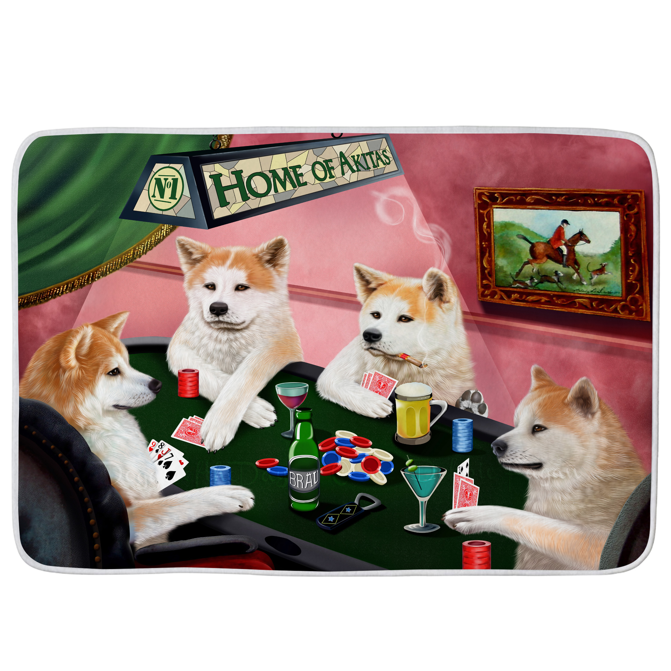 Akita Dog Bath Mat Anti-Slip Pet Personalized Bathroom Rug Mat Gift NWT - Picture 27 of 49