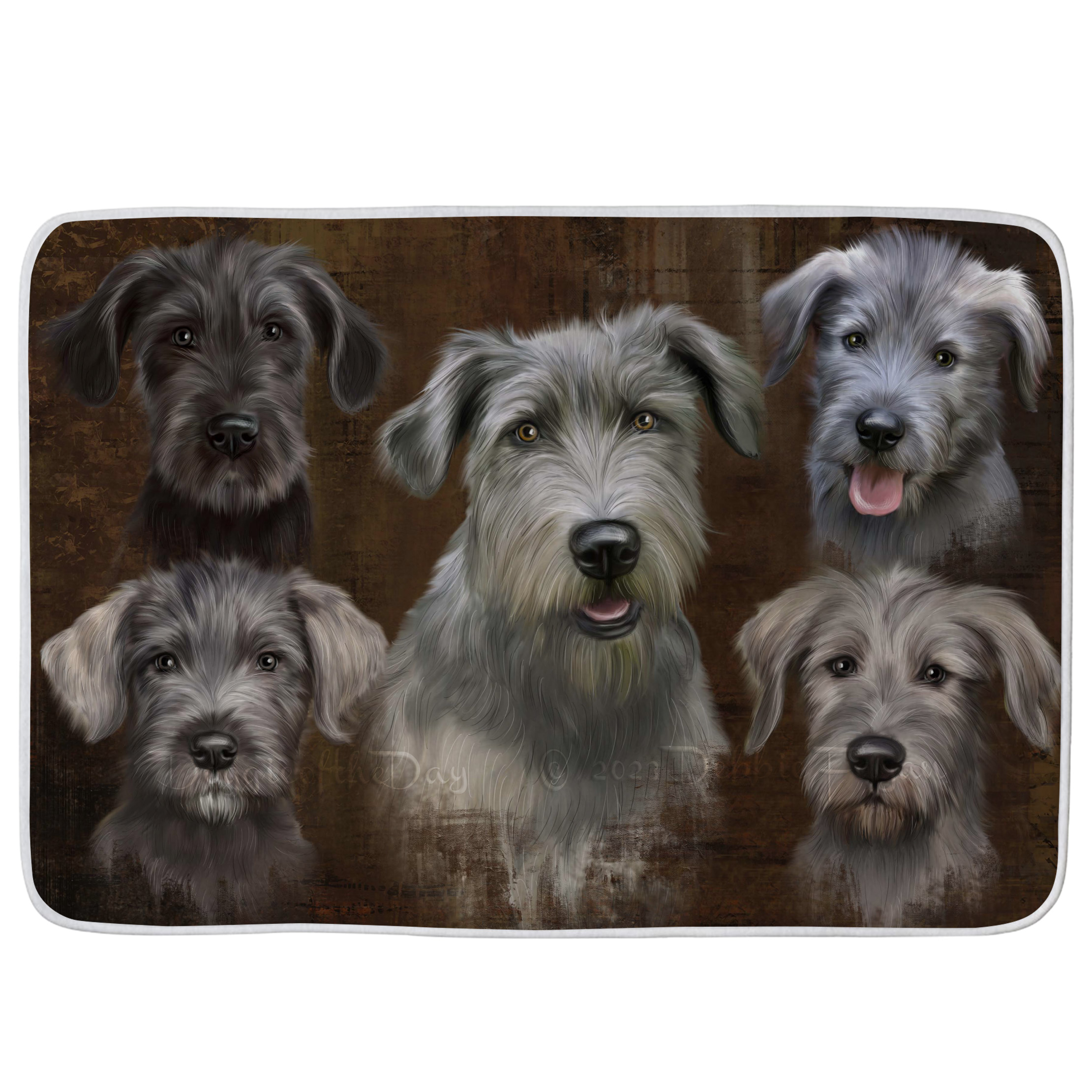 Wolfhound Dog Bath Mat Anti-Slip Pet Personalized Bathroom Rug Mat Gift NWT - Picture 21 of 40