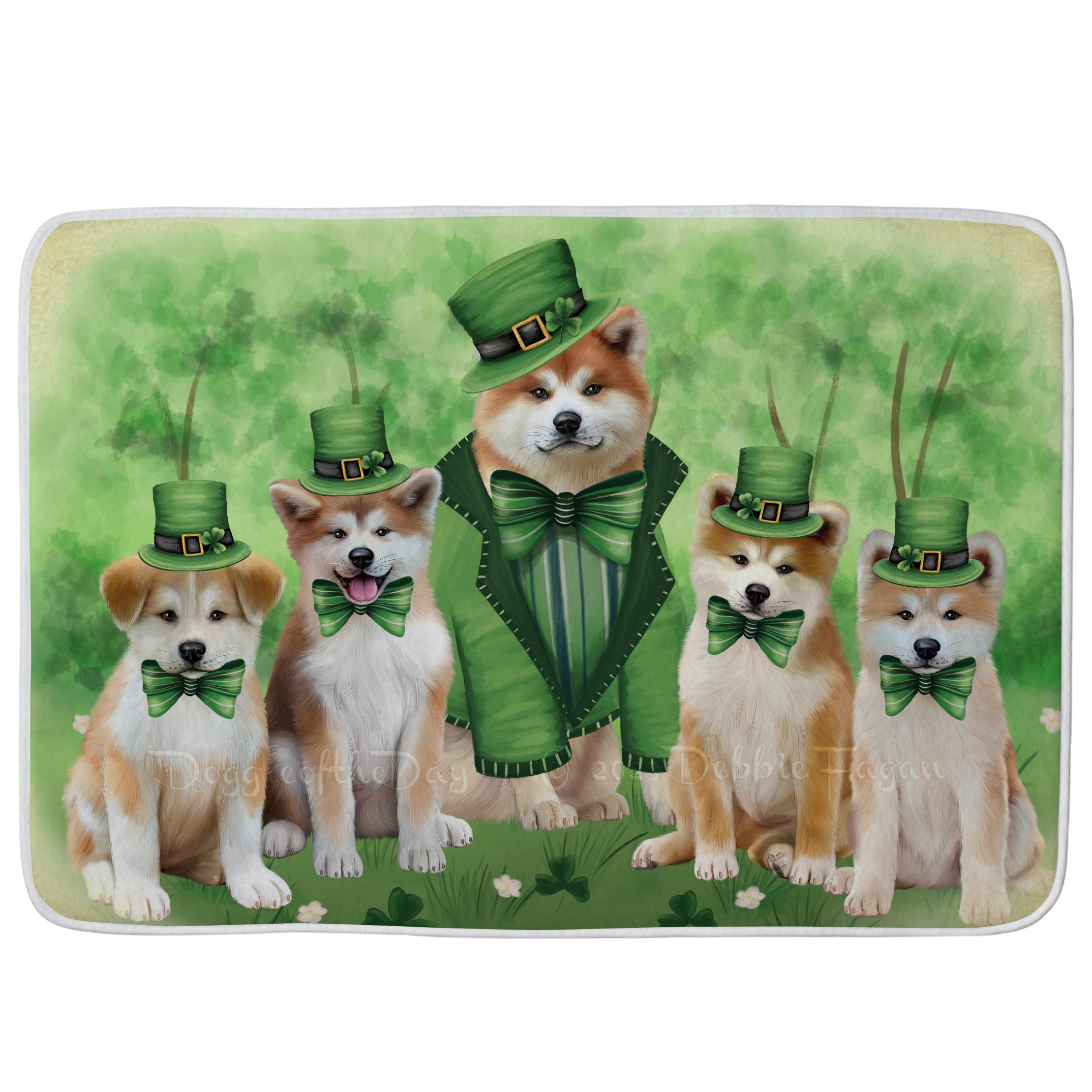 Akita Dog Bath Mat Anti-Slip Pet Personalized Bathroom Rug Mat Gift NWT - Picture 23 of 49