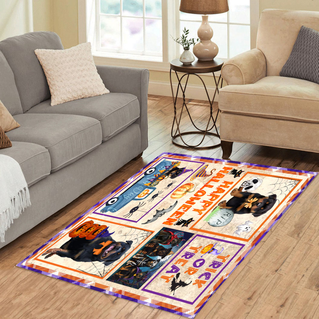 Rottweiler Dogs Area Rug and Runner Personalized Indoor Many Designs NWT NEW